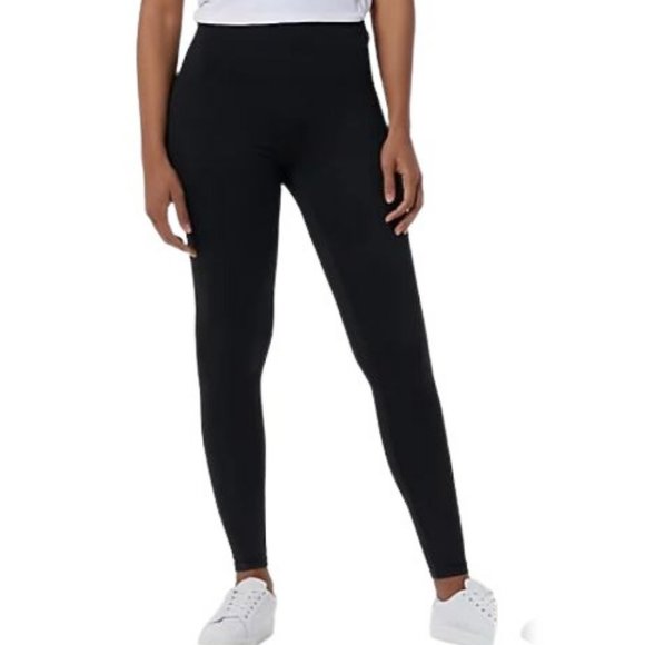 Cuddl Duds Pants - Cuddl Duds Flexwear Full Length Leggings Black